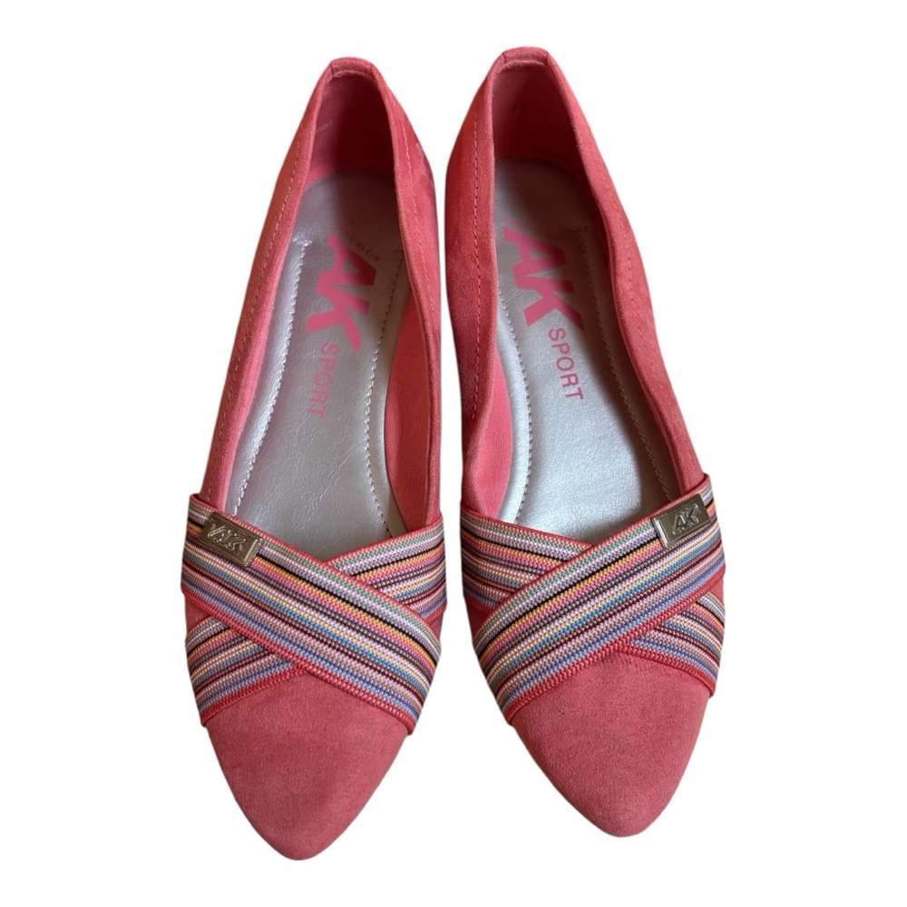 AK Anne Klein Sport Akotavia suede look ballerina flats shoes